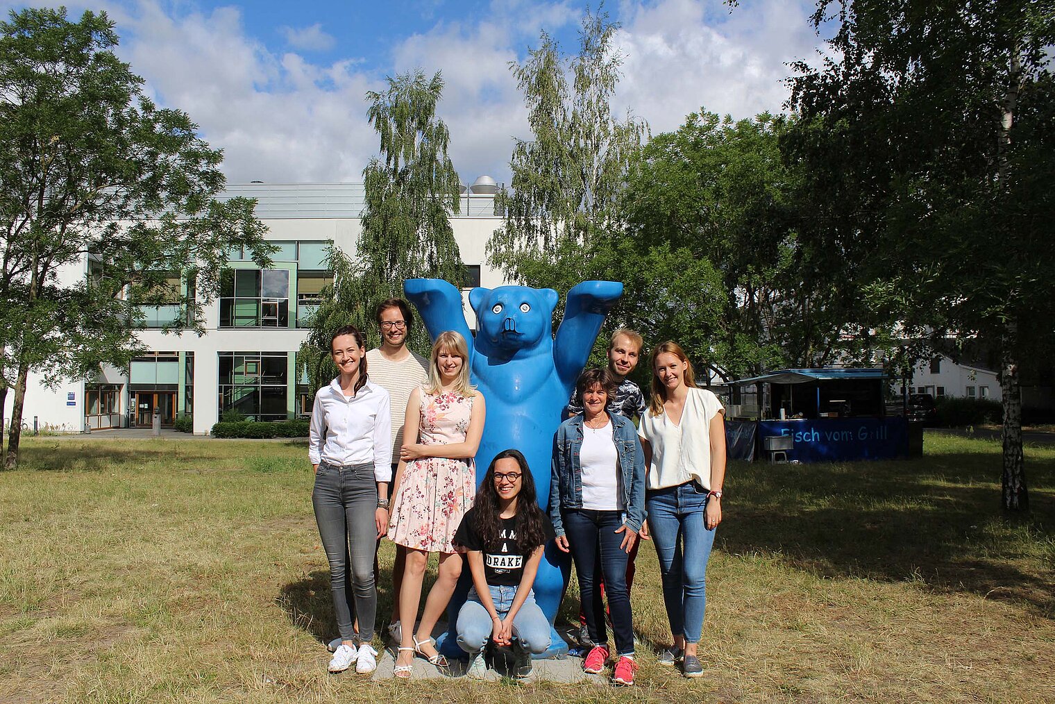 Juli 2019 - Gruppenbild, MDC-Campus