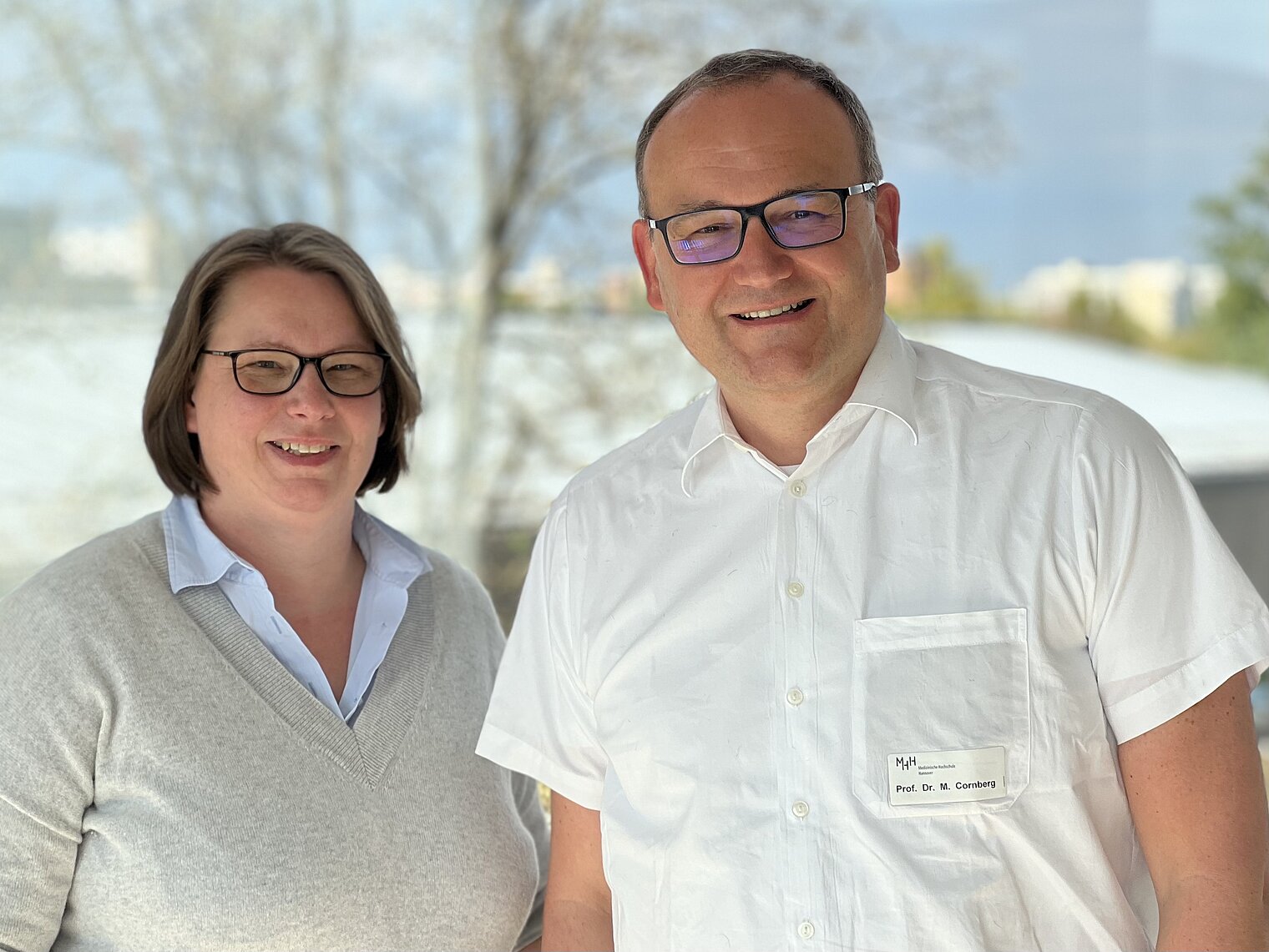 Portrait Prof. Dr. Markus Cornberg und PD Dr. Anke Kraft